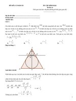 Đề ôn tập hình học lớp 12 (341)