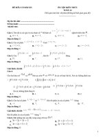 Đề ôn tập toán 12 có đáp án (241)