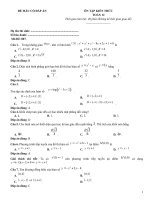 Đề ôn tập kiến thức toán 12 có giải thích (7)