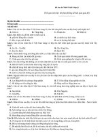 Đề ôn thi thpt 2023 địa lý   mã đề 067