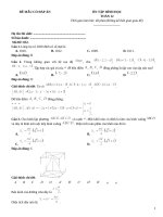 Đề ôn tập hình học lớp 12 (352)