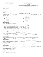 Đề ôn tập hình học lớp 12 (371)