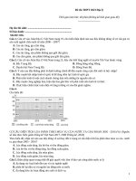 Đề thi thpt 2023 địa lý   mã đề 056