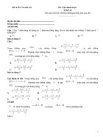 Đề ôn tập hình học lớp 12 (196)