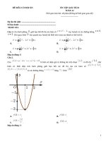 Đề ôn tập giải tích lớp 12 (353)