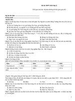 Đề thi thpt 2023 địa lý   mã đề 092