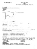 Đề ôn tập toán 12 có đáp án (26)