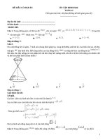 Đề ôn tập hình học lớp 12 (109)