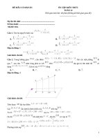 Đề ôn tập toán 12 có đáp án (254)