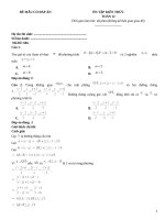 Đề ôn tập toán 12 có đáp án (346)