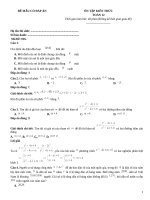 Đề ôn tập toán 12 có đáp án (216)