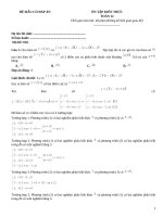 Đề ôn tập toán 12 có đáp án (218)