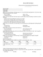 Đề ôn thi thpt 2023 địa lý   mã đề 003