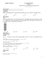 Đề ôn tập toán 12 có đáp án (345)