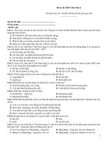 Đề ôn thi thpt 2021 địa lý   đề số 102