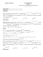 Đề ôn tập hình học lớp 12 (204)