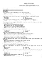 Đề ôn thi thpt 2019 địa lý   đề số 101