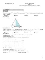 Đề ôn tập toán 12 có đáp án (338)