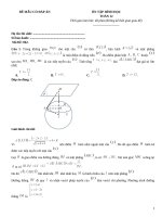 Đề ôn tập hình học lớp 12 (362)