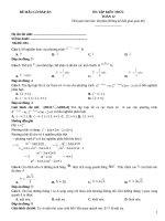 Đề ôn tập toán 12 có đáp án (331)
