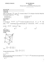 Đề ôn tập hình học lớp 12 (86)