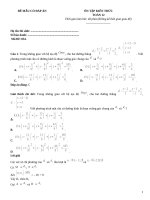 Đề ôn tập kiến thức toán 12 có giải thích (254)