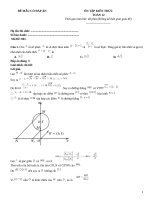 Đề ôn tập toán 12 có đáp án (261)