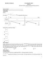 Đề ôn tập toán 12 có đáp án (124)