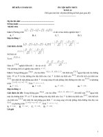 Đề ôn tập toán 12 có đáp án (134)
