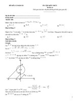 Đề ôn tập toán 12 có đáp án (300)