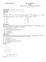 Đề ôn tập hình học lớp 12 (195)