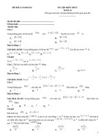 Đề thi toán 12 có đáp án (146)