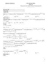 Đề giải tích toán 12 có đáp án (1629)