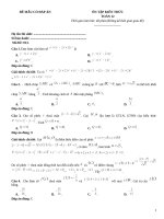 Đề ôn tập toán 12 thi thpt có giải thích (13)