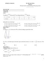 Đề ôn tập toán giải tích 12 có giải thích chi tiết (197)