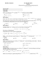 Đề ôn tập toán 12 thi thpt có giải thích (6)