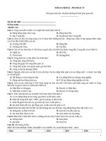 Đề kiểm tra định kỳ   môn địa lý   mã đề 512