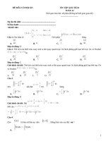 Đề giải tích toán 12 có đáp án (5)