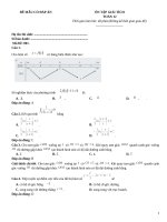 Đề giải tích toán 12 có đáp án (2)