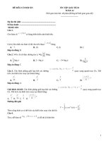 Đề giải tích toán 12 có đáp án (999)