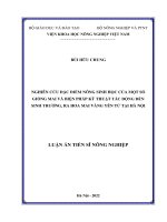 Luận Án Tiến Sĩ Nông Nghiệp Nghiên Cứu Đặc Điểm Nông Sinh Học Của Một Số Giống Mai Và Biện Pháp Kỹ Thuật Tác Động Đến Sinh Trưởng, Ra Hoa Mai Vàng Yên Tử Tại Hà Nội.pdf