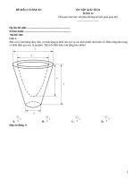 Đề giải tích toán 12 có đáp án (11)
