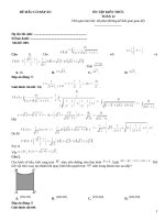 Đề ôn tập toán 12 thi thpt có giải thích (9)