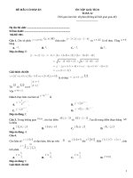 Đề ôn tập giải tích toán 12 (4)