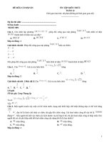 Đề thi toán 12 có đáp án (59)