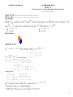 Đề giải tích toán 12 có đáp án (102)