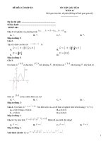 Đề giải tích toán 12 có đáp án (3)