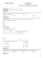 Đề ôn tập giải tích toán 12 (10)