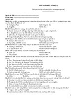 Kiểm tra định kỳ   môn địa lý   mã đề 108