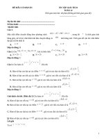 Đề giải tích toán 12 có đáp án (816)